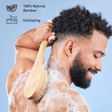 Complete Head-to-Toe Cleansing Set – Advanced Facial Brush + Biodegradable Clean Towels + Bamboo Body Brush