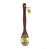 Bath Body Brush With Long Bamboo Handle