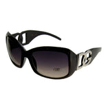DG Sunglasses Women Oversized DG26341 - Silver Logo
