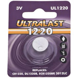 Ultralast UL1220 UL1220 CR1220 Lithium Coin Cell Battery