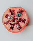 Silver Pink/Pink Two Stone Ring by Short & Suite