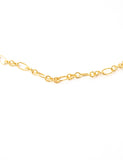 Pave Key Gold Choker Necklace by Short & Suite