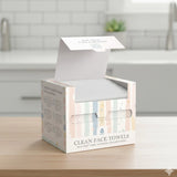 100 XL Clean Facial Towels – Biodegradable, Ultra-Soft & Safe for Sensitive Skin