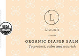 ORGANIC DIAPER BALM To protect, calm and nourish by Lizush