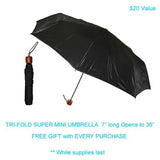 Discovery Journey Canvas Shoulder Bag with FREE Mini Umbrella by VistaShops