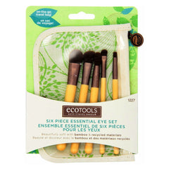 EcoTools Six Piece Essential Eye Brush Set - Bamboo / Recycled Materials