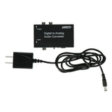 Metra CS-DAC2 Digital TOSLINK/Optical SPDIF to RCA Audio Converter