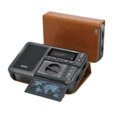 Eton NELITETRAVELLER Elite Traveler Portable AM/FM/LW/SW Radio with Leather Case