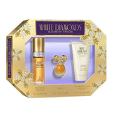 White Diamonds 3 Pcs Set For Women: 1 Oz Eau De Toilette Spray + 1.7 Body Lotion + 3.7 Ml Parfum Mini