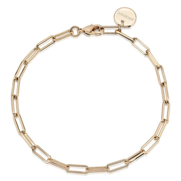 Elongated Link Chain Anklet by eklexic