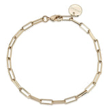 Elongated Link Chain Bracelet by eklexic
