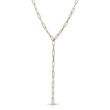 Elongated Link Lariat by eklexic