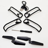 Contixo F19 Drone Propeller Blade Protector Kit - Enhanced Safety Accessories Brush motor (Old Model) by Contixo