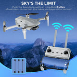 Contixo F36 FPV Drone - Foldable, 4K HD Camera, 64GB Card & Case by Contixo