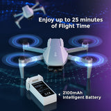 Contixo F36 FPV Drone - Foldable, 4K HD Camera, 64GB Card & Case by Contixo