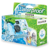 FUJIFILM 7025227 QuickSnap Marine 800 Waterproof 35-mm Single-Use Disposable Camera