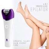 6-in-1 Smooth Glide Epilator by Pursonic