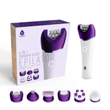 6-in-1 Smooth Glide Epilator by Pursonic