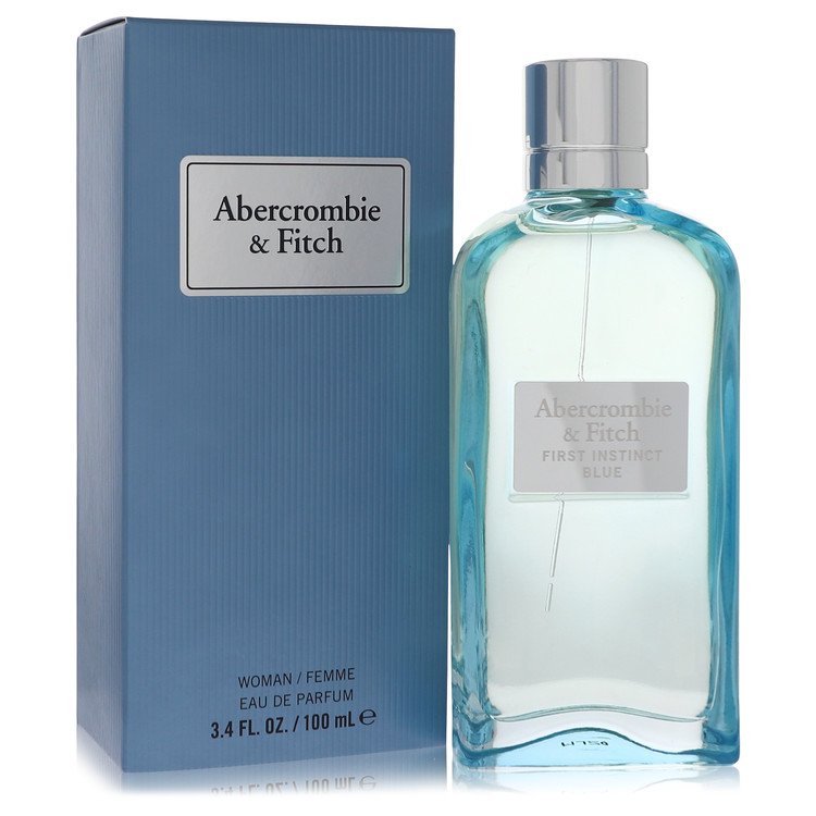 First Instinct Blue by Abercrombie & Fitch Eau De Parfum Spray 3.4 oz for Women