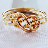 Forever and Ever Bracelet With Double Infinity Loops