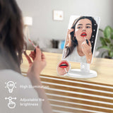 Dimmable LED Vanity Mirror & Pursonic Triple Barrel Hair Curler: The Ultimate Glow-Up Bundle