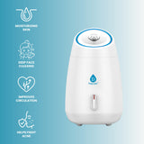 Pursonic Radiant Renewal Duo: Facial Steamer & Light Therapy Eye Mask
