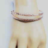 Full Overlap Copper Bangle by Alexa Martha Designs