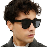 Sustainable Future - Black Square Wayfarer Sunglasses by TopFoxx