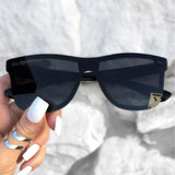 Sustainable Future - Black Square Wayfarer Sunglasses by TopFoxx