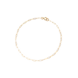 Dainty Paperclip Chain Bracelet by Urth and Sea
