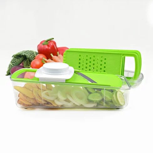 GO GREEN Veggie 4 in 1 Grinder, Slicer, Cutter And Shredder by VistaShops