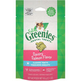 Greenies Feline Natural Dental Treats Tempting Salmon Flavor