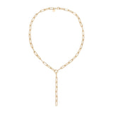 Gisele Xl Paper Clip Chain Lariat by eklexic