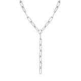 Gisele Xl Paper Clip Chain Lariat by eklexic