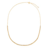 Cupcake Set Diamond Tennis Choker 14K by By Adina Eden