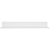 Hangman L-24-W No-Stud Floating Shelf (White Powder Coat; 24-In.)