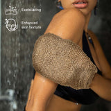 Weekend Wellness Bundle: Palm Massage Glove, Heated Foot Massager, Coconut Oil & Exfoliating Bath Glove by Pursonic