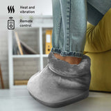 Weekend Wellness Bundle: Palm Massage Glove, Heated Foot Massager, Coconut Oil & Exfoliating Bath Glove by Pursonic