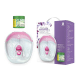 Foot Spa Massager with Tea Tree Oil Foot Salt Scrub (Warming Function)