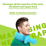Portable Neck & Shoulder Adjustable Massaging Wrap by Pursonic