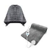 Pursonic Heated Poncho Shawl & XL Full Body Heating Pad