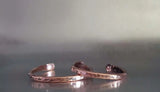Handmade 2 ounce 6 Gauge Copper Hammered BIGGA Bangle