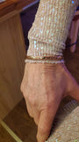 Handmade 2 ounce 6 Gauge Copper Hammered BIGGA Bangle