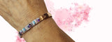 Handmade Copper Turquoise Crystal Spike Cuff