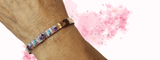 Handmade Copper Turquoise Crystal Spike Cuff