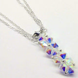 Handmade Swarovski Crystal Rock Candy Bar Necklace