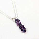 Handmade Swarovski Crystal Rock Candy Bar Necklace