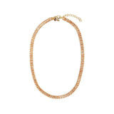 Honey Stone Tennis Necklace by Short & Suite