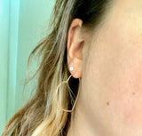 Heart Hoops - Size Large by Jennifer Cervelli Jewelry