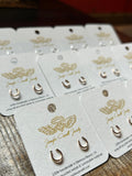 Lucky Horseshoe Stud Earrings - Extra Small - Kids Sizing by Jennifer Cervelli Jewelry